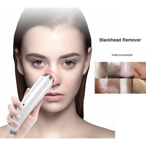 Xiaomi Blackhead Remover Face Pore Vacuum Skin Care Acne Pore Cleaner Pimple Removal Vacuum Suction Facial Tool Rechargeable