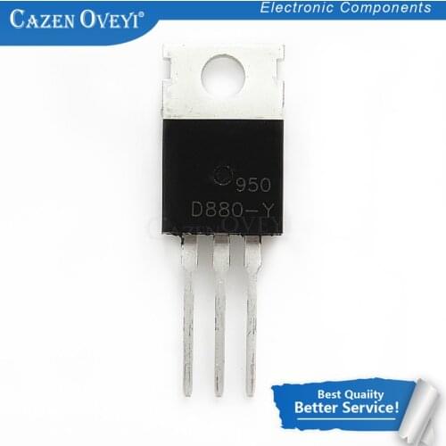 10pcs/lot KSD880 2SD880 D880-Y TO-220 In Stock