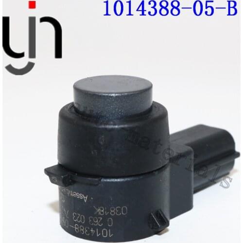 4Pcs New for 12-15 Tesla Model S 70 S P85D S 85D S 90 Front Parking Sensor Assist PDC 1014388-05-B OEM 0263023740