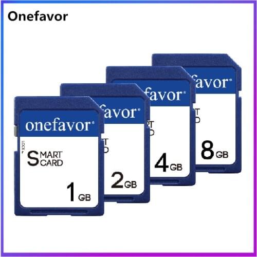 Promotion! 5pcs/lot 1GB 2GB 4GB 8GB Onefavor SD Card Secure Digital Standard SD Memory Card,High Quality