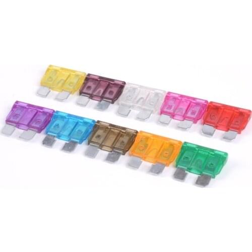 ATO Fuse Car Motorcycle Truck Blade Fuse 3A 5A 7.5A 10A 15A 20A 25A 30A 35A 40A 45A 50Amp