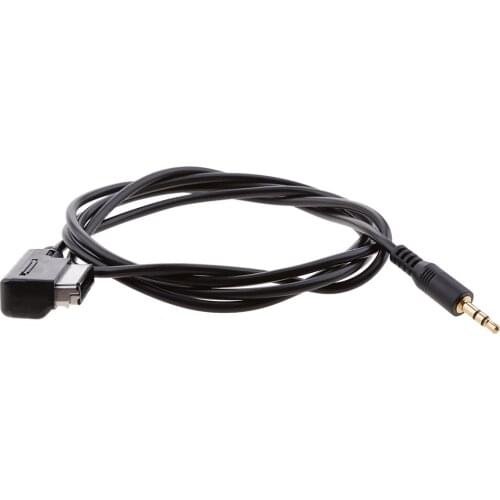 Car 3.5mm Male Aux Audio Input Connector Cable Adapter For Audi A3 A4 A5 S4