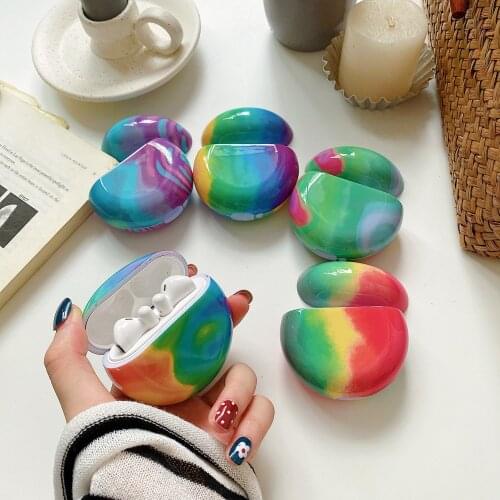 Case For Huawei Freebuds 3 Wireless Charging Case Color PC Protective Cover Accessories Case For Huawei Freebuds 3 Earphone Case