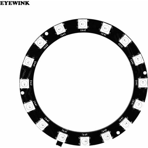 CJMCU 16 Bit WS2812 5050 RGB LED full-color built-in driving lights Round development board