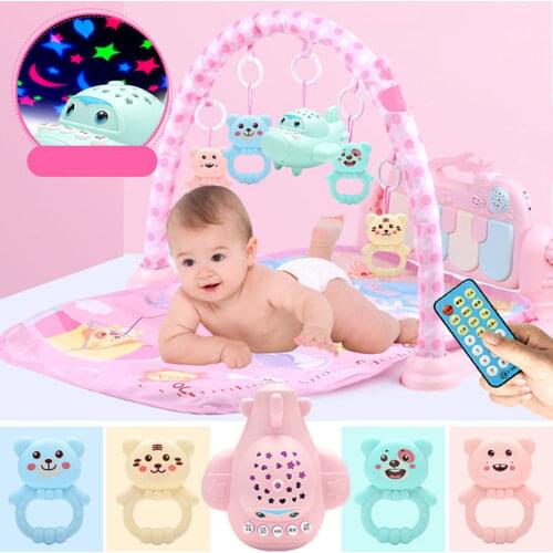 Baby Play Mat Kids Rug Educational toys Puzzle Carpet With Piano Keyboard And Cute Animal Playmat Baby Gym Crawling Mat Toys