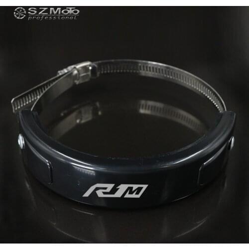 For YAMAHA R1M Silencer Round Oval Exhaust Protector Can Cover Motorcycle SCOPE 100MM-140MM silicone Protect 2016 2017 2018