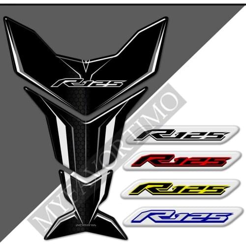 For Yamaha YZF R125 R 125 Tank Pad Protector Decal Stickers Emblem Badge Logo TankPad Motorcycle