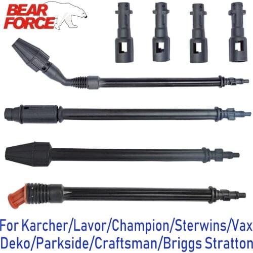 Car Washer Jet Lance Nozzle Tip Water Spray Gun Wand Rotate Turbo Lance for Karcher Champion Lavor Deko Sterwins Pressure Washer