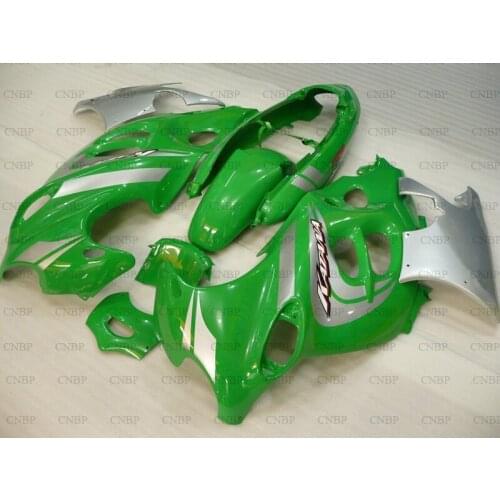 GSX 750 1998 - 2006 Katana Motorcycle Fairing GSX600F 2003 Fairings GSX750 1999 Green Silvery Abs Fairing
