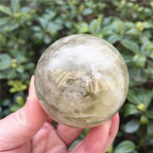 Beautiful Natural Citrine Quartz Crystal Sphere Ball Gemstone Great for Meditation Home Decoration Chakra Reiki Stone