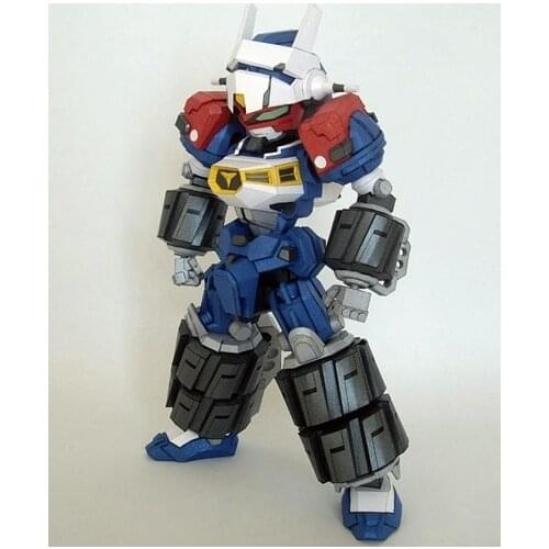 Cream Bread-Gear _ Children SD 3D Paper Model DIY