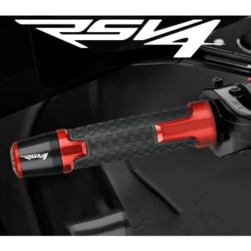 Motorcycle Handle Bar End Handlebar Grips Cap FOR Aprilia RSV4 RR / RF 2009 2010 2011 2012 2013 2014 2015 2016 2017 2018 2019