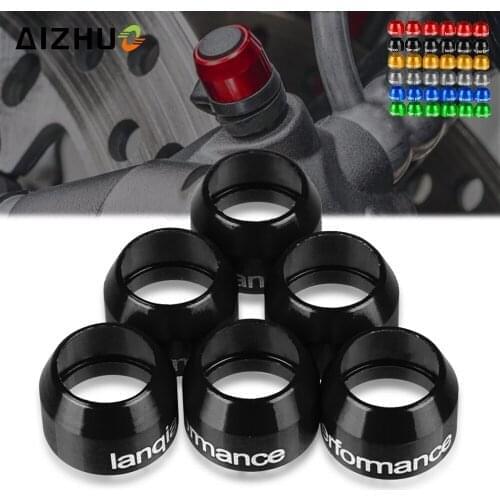 PANIGALE Motorcycle Universal Billet Bleed Valve Cover Kit CNC Aluminum FOR DUCATI 848 EVO CORSE 899 955 959 1199 1299 Panigale