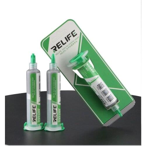 10CC 183 degrees Solder Paste Flux No-clean Original RELIFE Soldering Paste RL-403 Solder Tin Sn63/Pb67 For soldering iron
