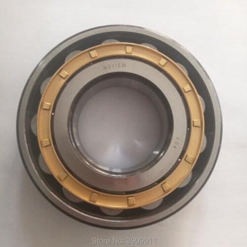 SHLNZB Bearing 1Pcs N234 N234E N234M N234EM N234ECM C3 170*310*52mm Brass Cage Cylindrical Roller Bearings
