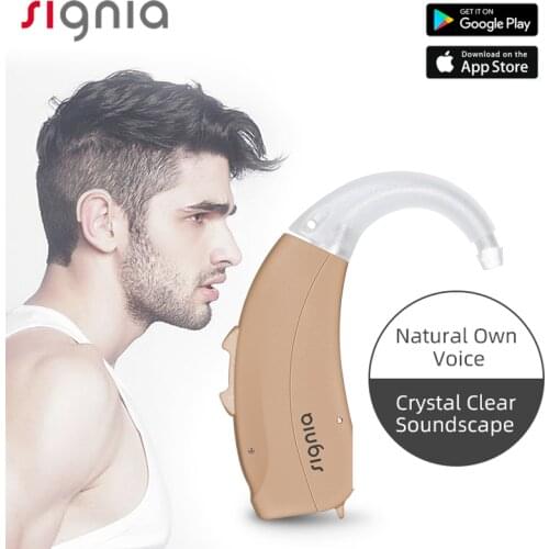 Siemens hearing aids 8-channels Hearing aid for deafness high power headphones Audifonos listening device programmable by phone