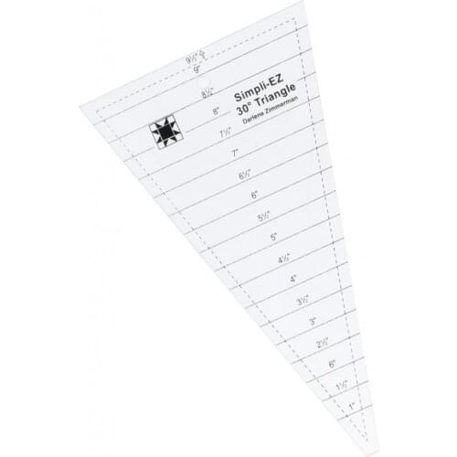 Clear Acrylic Quilting Template Ruler for Sewing Tailoring Patchwork
