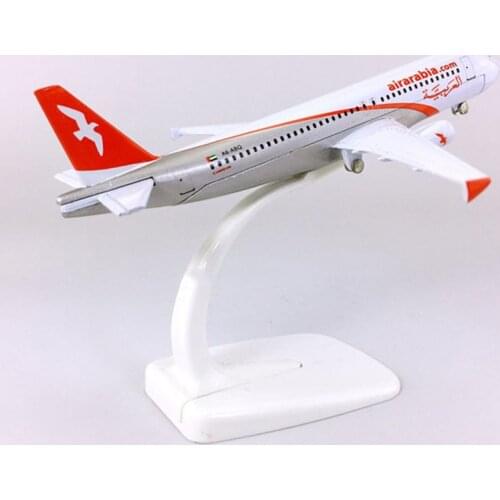 16CM 1:400 Airbus A320-200 model Airarabia airlines landing gear Aircraft W base alloy airplane collection Plane display ToyGift
