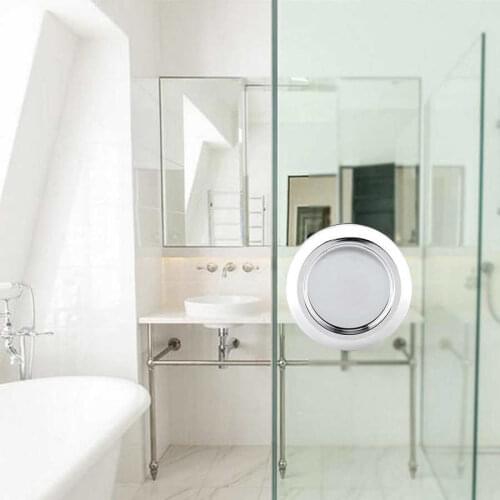 Bathroom Shower Glass Door Sliding Knob Concealed Round Double Sided Door Handle Pull