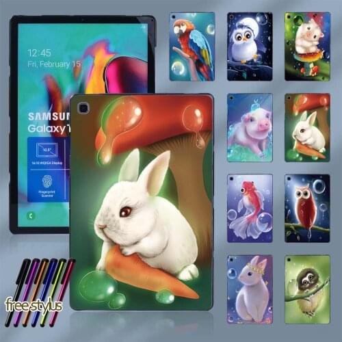 For Samsung Galaxy Tab A7 10.4" T500/Tab A 8.0 T290/Tab A 9.7" /10.1"/10.5" T510/S5e 10.5"/Tab S6 Lite P610 Tablet Back Cover