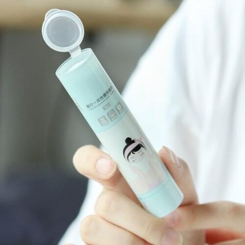 10 buckets/lot Outdoor Camp Disposable compression towel Disposable Face Washcloth Household Travel Compact Hand Towels