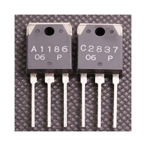 1A Pair A1186 C2837 2SA1186 2SC2837 TO-3P