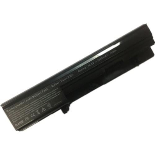 2600mAh for Dell laptop battery Vostro 3300 3300n 3350 V3300 V3350 050TKN 07W5X0 07W5X09C 093G7X 0GRNX5 0NF52T 0V9TYF 0XXDG0