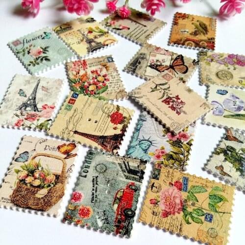 50PCs Rectangle Wooden Buttons 2 Holes Decoration Buttons Sewing Accessories botones Craft DIY Scrapbooking