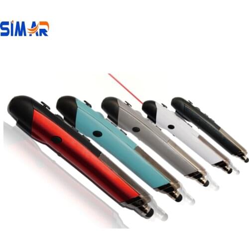 6 Keys2.4G Wireless USB Optical Presenter Adjustable 1600DPI Mini Mice Pen Mouse forTablet phone Laptop PC Desktop Smart TV Box