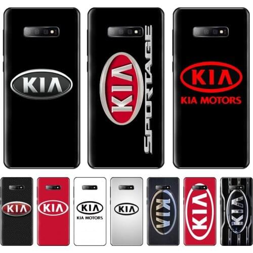 Kia car logo Phone Case For Samsung galaxy S 7 8 9 10 20 edge A 6 10 20 30 50 51 70 note 10 plus