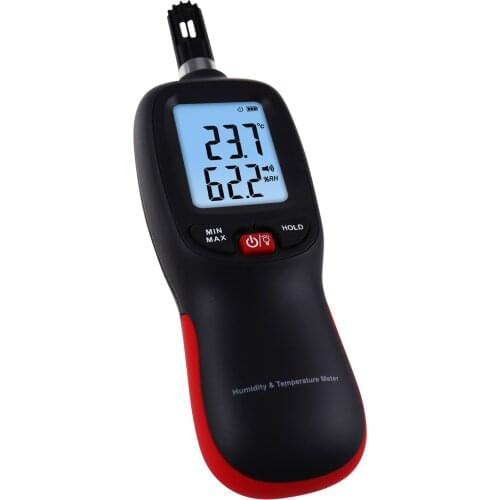 Digital Humidity and Temperature Meter Psychrometer Thermo-Hygrometer with Dew Point and Wet Bulb Temperature Measurement
