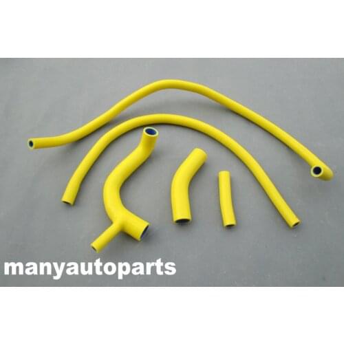 FOR AUSTIN/ROVER MINI 850/1000/1100 -1990 SILICONE RADIATOR&HEATER HOSE YELLOW
