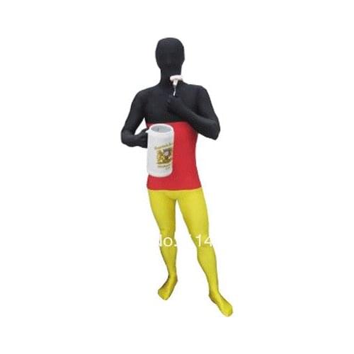 Flag of Germany Fullbody Spandex Zentai Suit