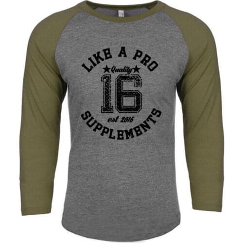 Long sleeves t shirt Men Casual Skinny T-shirt 2020 Spring Gym Fitness Workout Bodybuilding Male Running Sport Cotton Tee Tops