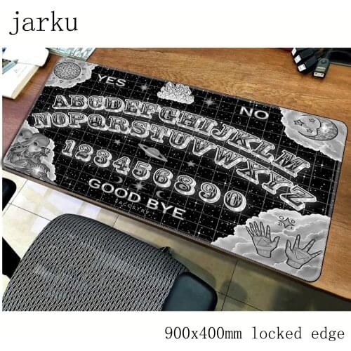 Ouija board pad mouse computador gamer mause pad 900x400X2MM padmouse big Christmas mousepad ergonomic gadget office desk mats