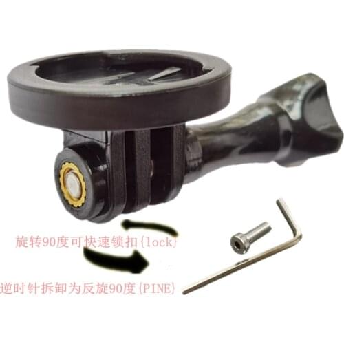 MTB Road Wahoo Mount Plastic Gopro Bike Computer Mount Garmin Support Bike Bicycle Accessories for IGPSPORT Bryton