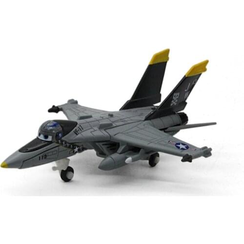 Disney Pixar cars 2 Planes Shipboard Aircraft Bravo Metal Diecast alloy Toy Plane model for children gift 1:55 brand toys new