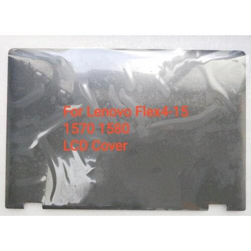 New/Original For Lenovo flex 4 15 flex4-15 flex 4 1570 1580 Lcd Rear Cover Lid back AP1JD000200 Black 5CB0L46025