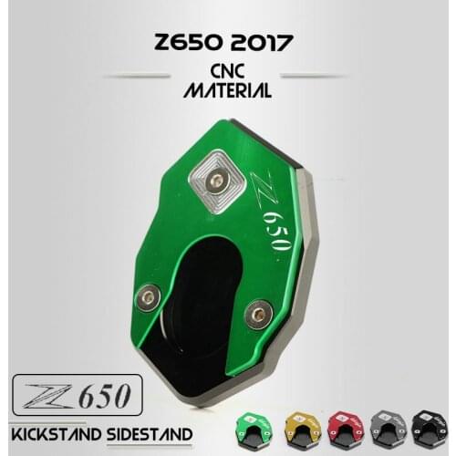 For Kawasaki Z1000 2010-2017 Z1000SX 2011-2016 Motorcycle Accessories Kickstand Sidestand Stand Extension Enlarger Pad