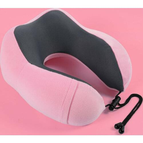 2019 Luxury Premium Memory Foam U Shaped Neck Support Head Rest Cushion Travel Pillow Neck Protection Pillow