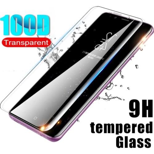 Full cover for samsung Galaxy S8 S10 S9 S10e plus tempered glass S7 edge on the glass phone screen protector protective film