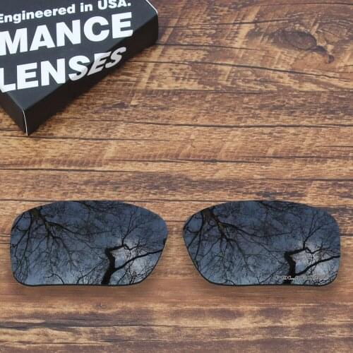 ToughAsNails Resist Seawater Corrosion Polarized Replacement Lenses for Oakley Si Ballistic Det cord Sunglasses Black