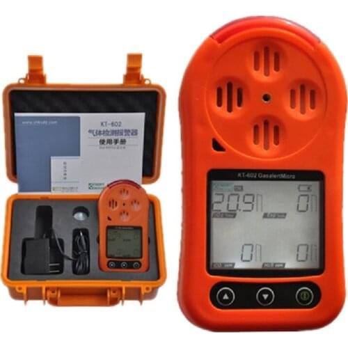 Portable multi gas detector for industry (Ex,O2,H2S, CO)