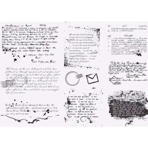 The moment Clear Stamp for Scrapbooking Transparent Silicone Rubber DIY Photo Album Decor 663