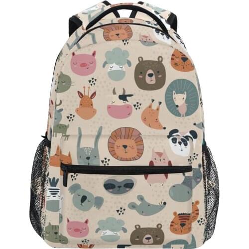3D Cartoon Women School Bag Casual Shoulder Schoolbag For Teenager Girls Student Daily School Bags Mochila Infantils