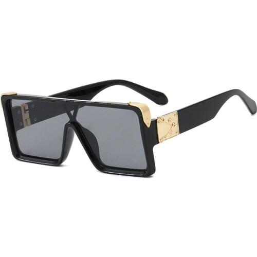 New Brand Design Sunglasses Men Women Driver Shades Male Vintage Sun Glasses Lady Square Mirror Summer UV400OculoS