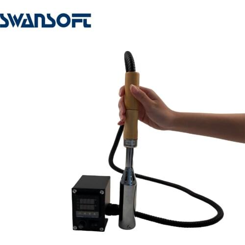 SWANSOFT Embossing Machine Stamping Hot Foil Branding Iron Handheld Leather Wood Paper Logo