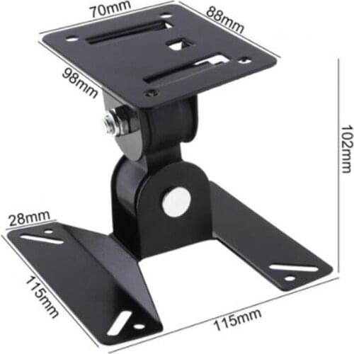 Universal Rotated TV PC Monitor Wall Mount Bracket For 14 ~ 24 Inch LCD LED Flat Panel TV With 180 Degrees Around The Pivot