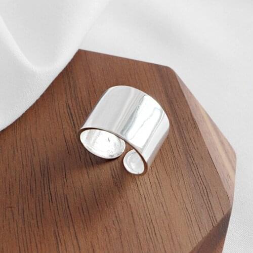 Summer Vintage Smooth Round Rings For Women Boho Geometric Female Finger Rings Party Bohemian Jewelry Korean Gift