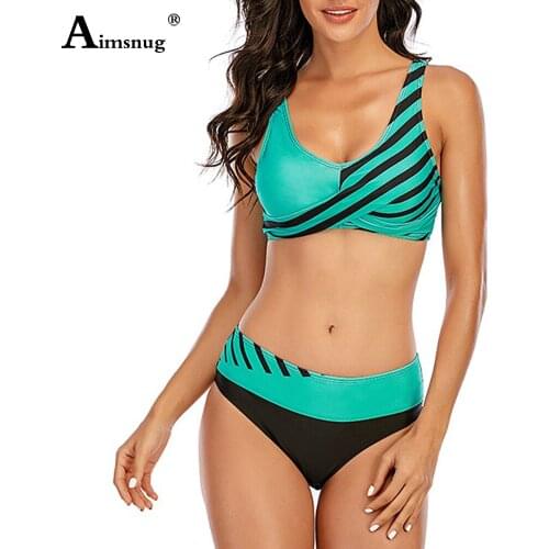 Plus Size 5xl Women Bikini Set Large Size Fashion Stripes Swimsuit Sexy Push Up Two Pieces Swimwear 2021 Patchwork Bathing Suits